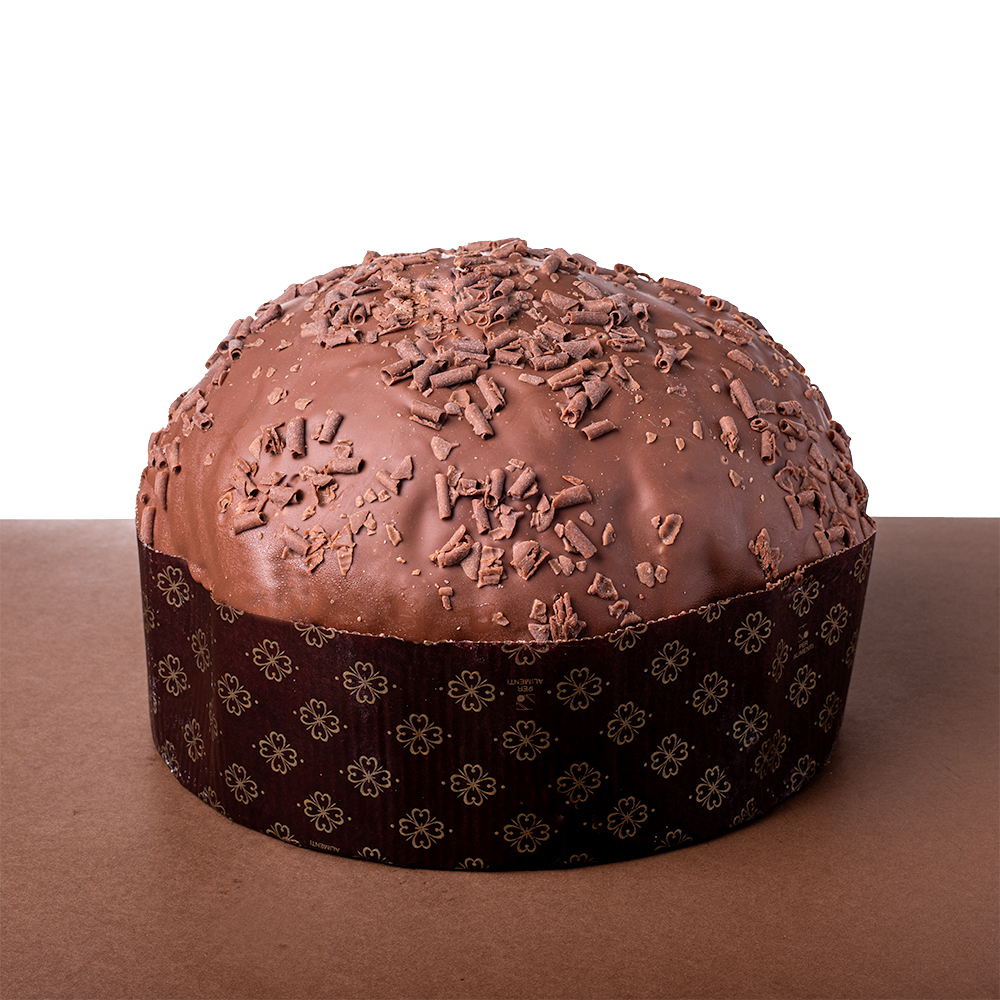 Panettone al cioccolato. Pasticceria Fabozzi di Antonio Fabozzi. In ogni creazione, un pizzico di sogno e l'infinita passione per l'arte dolciaria.