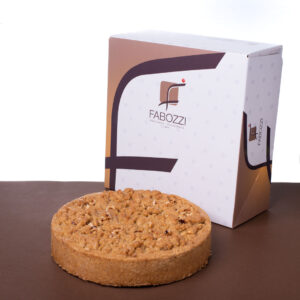 Sbrisolona al gianduia. Pasticceria Fabozzi di Antonio Fabozzi. In ogni creazione, un pizzico di sogno e l'infinita passione per l'arte dolciaria.